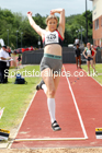 Womens under-20s long jump, 2021 Northern Senior and Under-20s Champs., Leigh. Photo: David T. Hewitson/Sports for All Pics